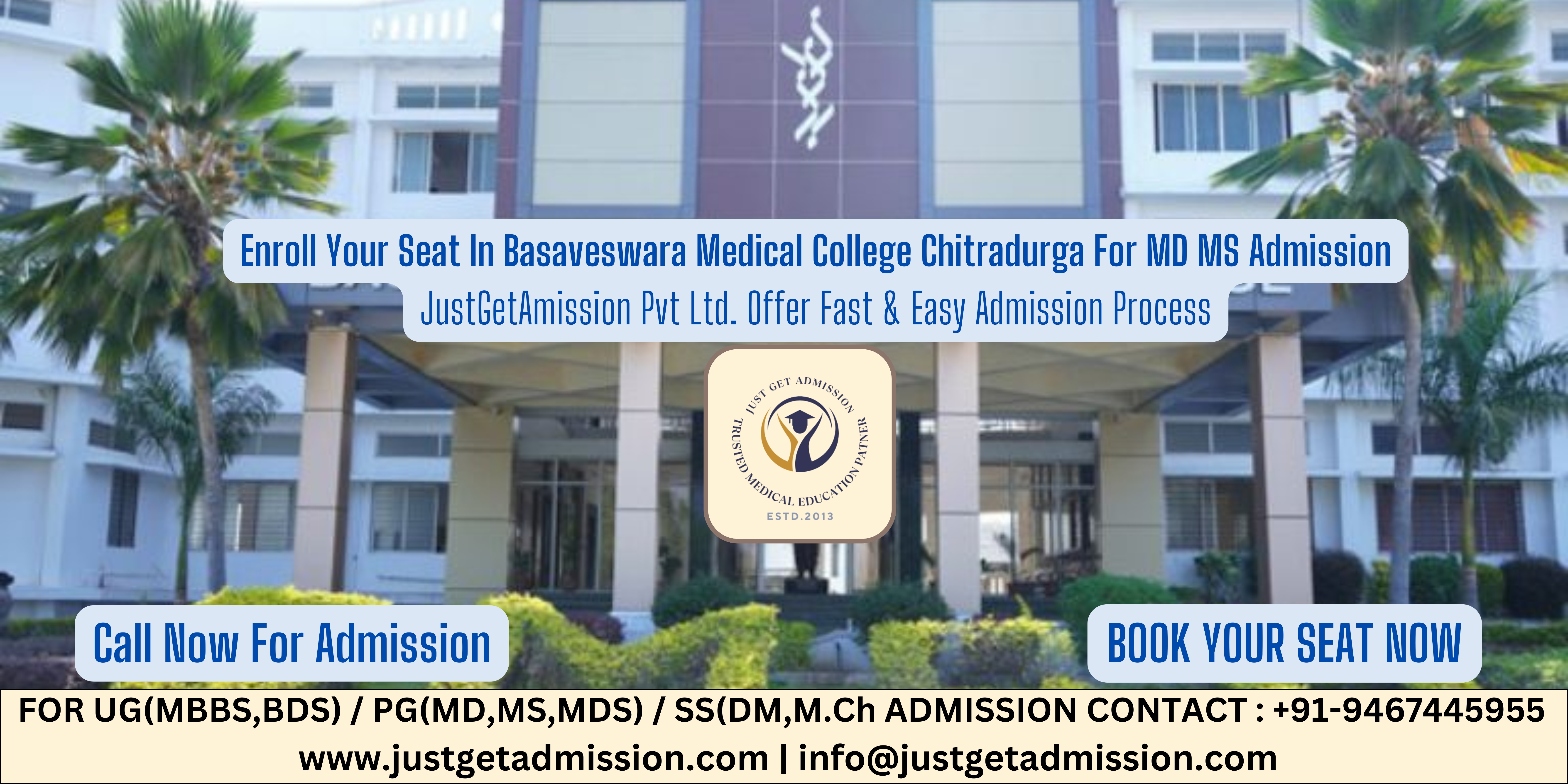 Basaveswara Medical College Chitradurga NEET PG 2024-25 : Admission, Courses, Cut-off, fees, Bond, Stipend etc.